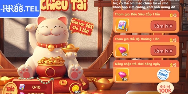 Mèo chiêu tài RR88 với luật chơi đơn giản, dễ hiểu