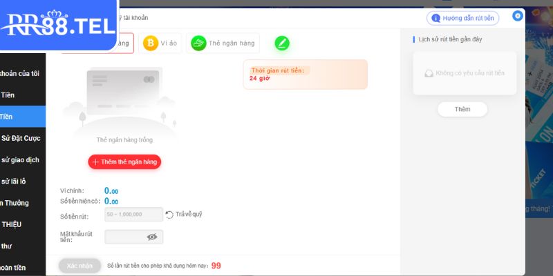 Cách rút tiền đơn giản