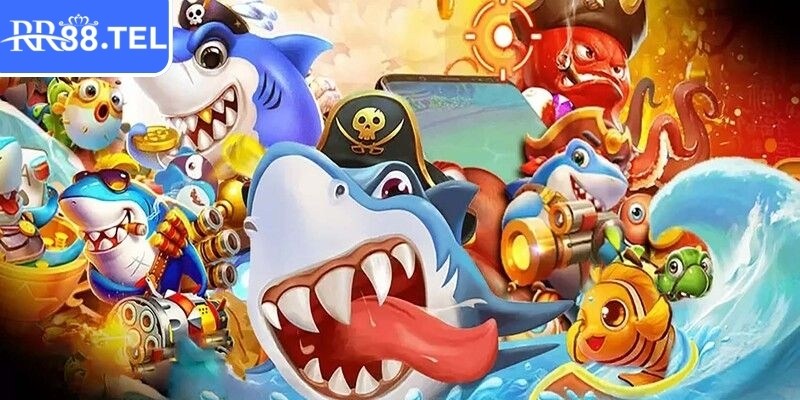 Giao diện sảnh game Vua Bắn Cá RR88 hiện đại sắc nét